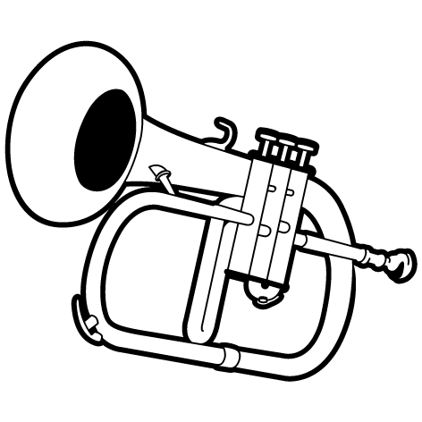 Sticker trompette